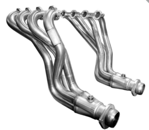 Stainless steel headers (Not compatible with copper based anti seize!)