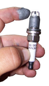 Anti Seize applied to spark plug