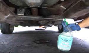 how to find an exhaust leak in 2018 with spray bottle and repair it