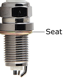 anti seize on spark plugs image of what the seat looks like on a spark plug