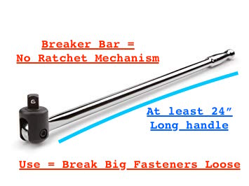 BREAKER BAR - Beginner Mechanic Complete Tool List