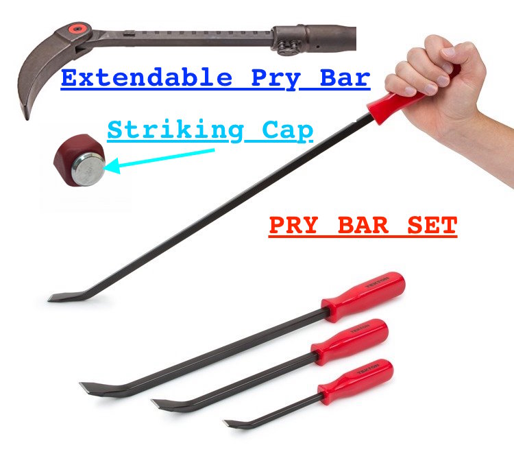 PRY BARS - Beginner Mechanic Complete Tool List