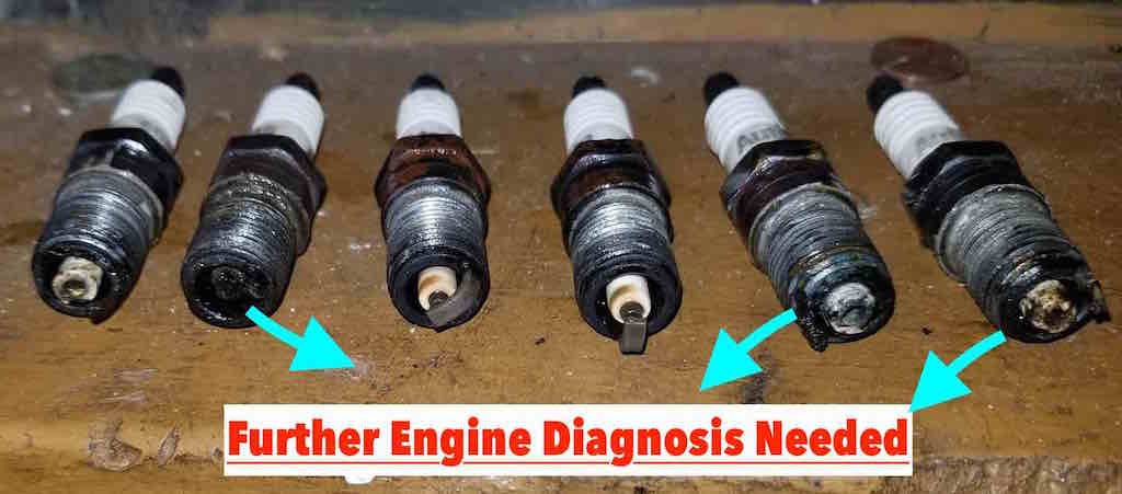Further Engine Diagnosis Needed - Good Spark Plug Vs Bad Spark Plug